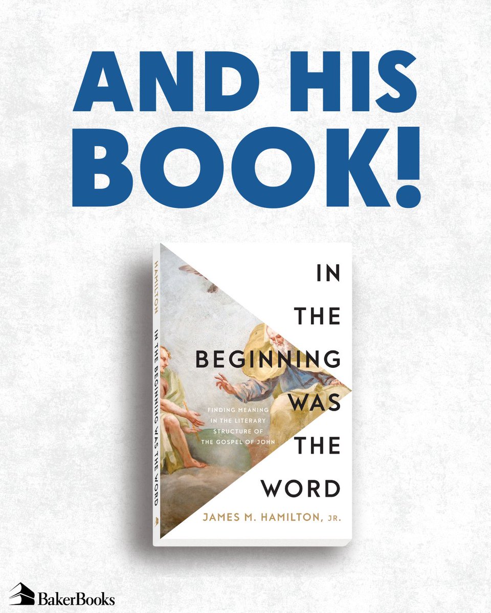 Baker Books (@readbakerbooks) on Twitter photo Meet the author! Hot off the press this week is the book In the Beginning Was the Word by <a href="/DrJimHamilton/">Jim Hamilton</a> (it just released on Tuesday!). Meet the author! Hot off the press this week is the book In the Beginning Was the Word by <a href="/DrJimHamilton/">Jim Hamilton</a> (it just released on Tuesday!).