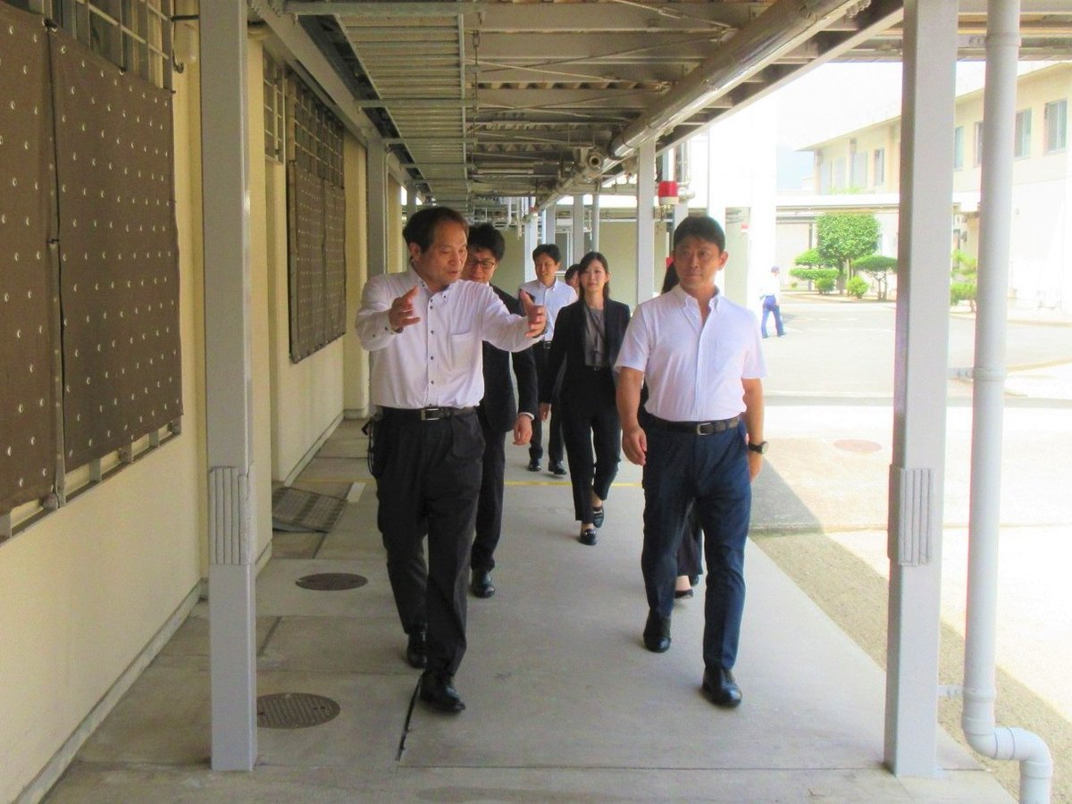 MOJ_HOUMU's tweet image. 【フォトニュース】
高村法務副大臣が山口刑務所を視察しました。
フォトニュースはこちら
👉moj.go.jp/hisho/kouhou/h…
#法務省 #フォトニュース