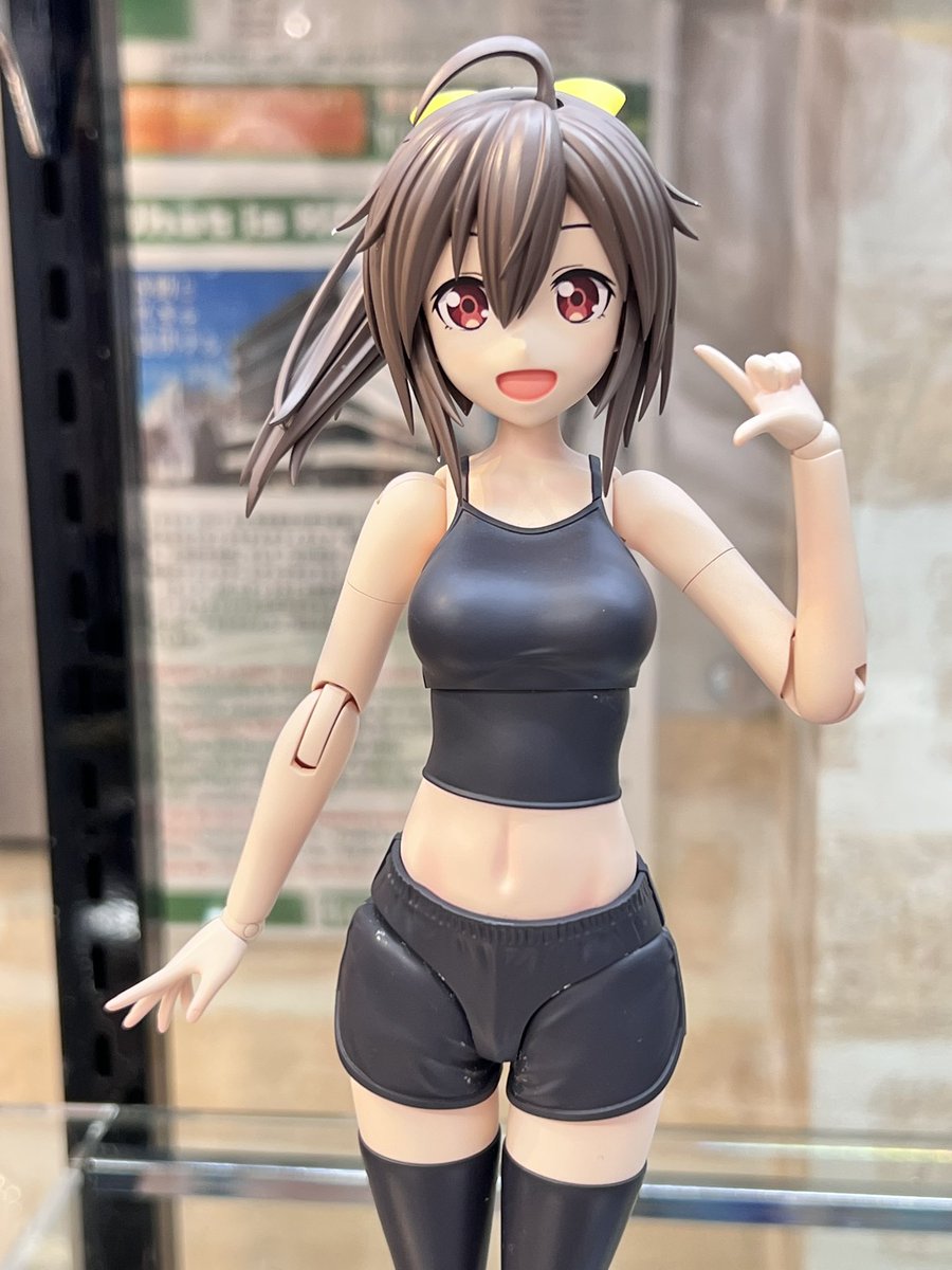 SOUSAI_official's tweet image. コトブキヤ秋葉原館2階フロアに
グランデスケールあおちゃんを展示中!展示は7月21日(月)までとなります。三連休はぜひコトブキヤまで遊びにきてください🚃
#創彩少女庭園 #FAガール