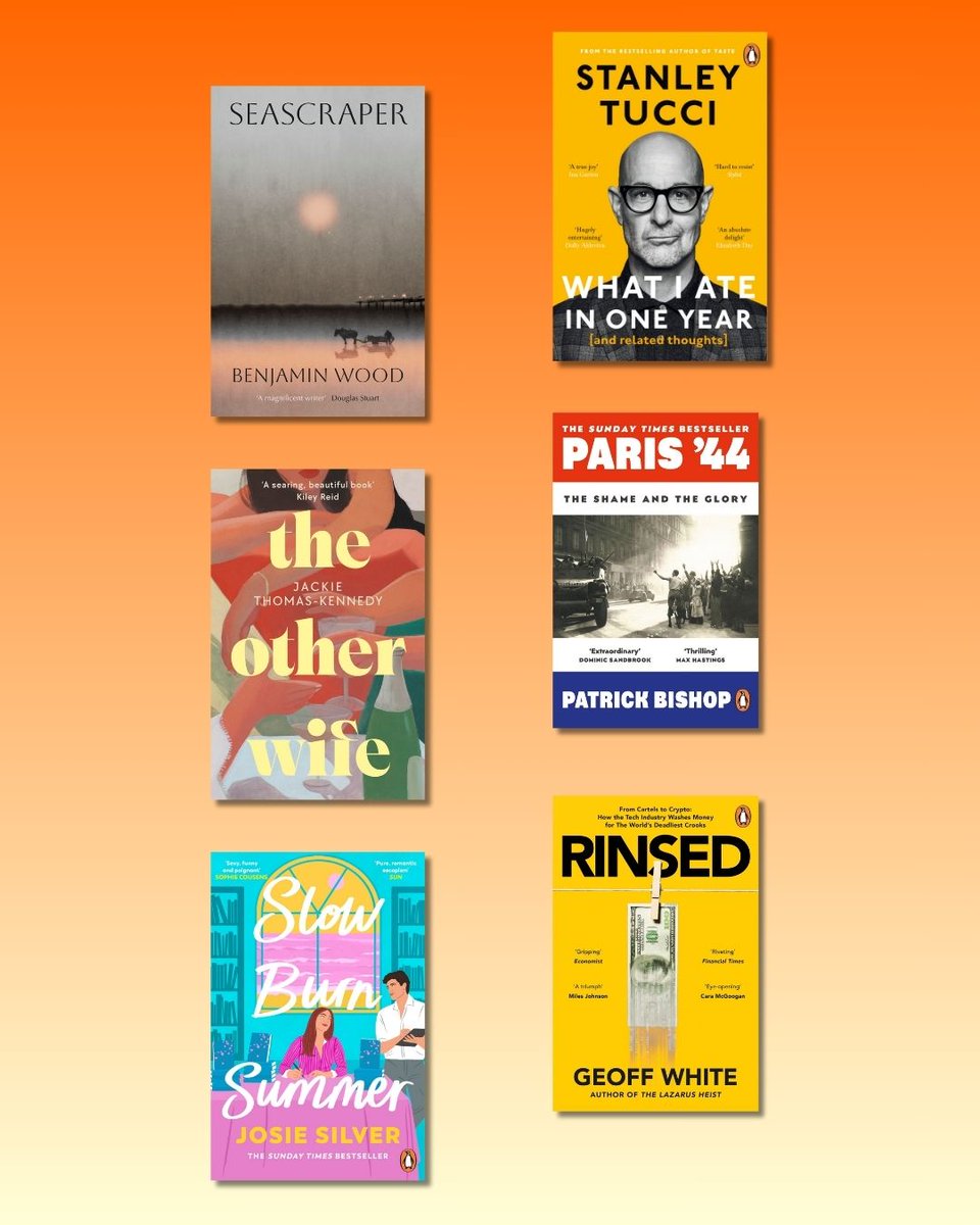 Out today 📚
Whether you’re in the mood for literary fiction or thought-provoking non-fiction, this week’s new releases have you covered.