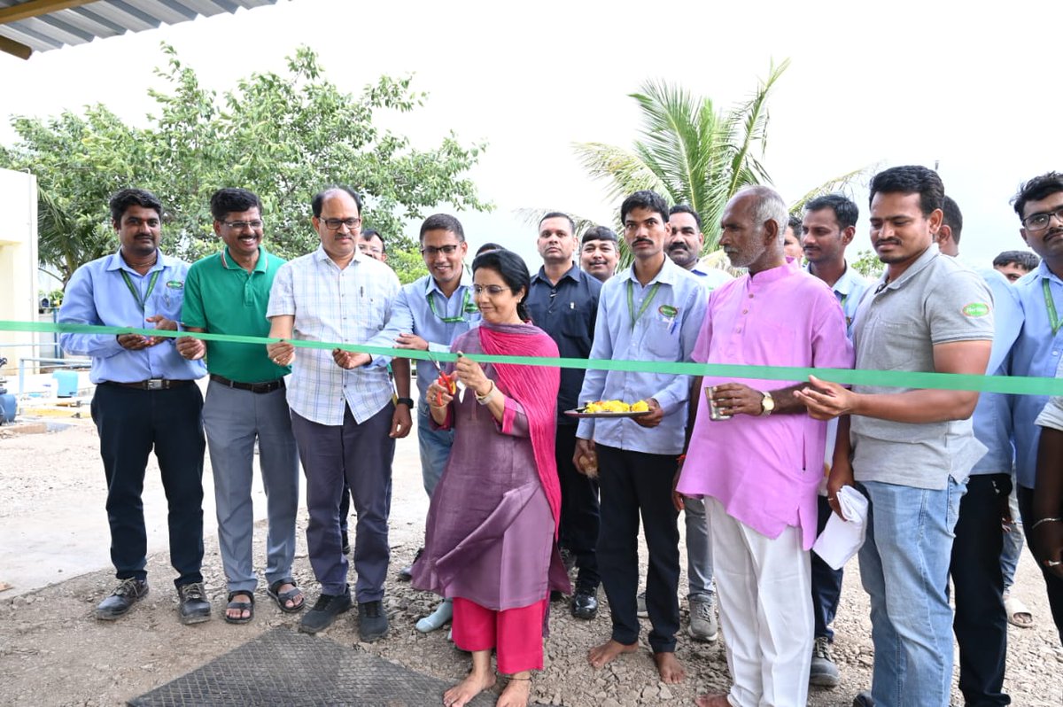 ManagingTrustee's tweet image. Had the privilege of inaugurating the upgraded Effluent Treatment Plant (ETP) and the newly established Container Cold Room at the Sangvi Plant, Maharashtra — a significant step forward in enhancing operational efficiency and environmental sustainability.

Appreciate the…