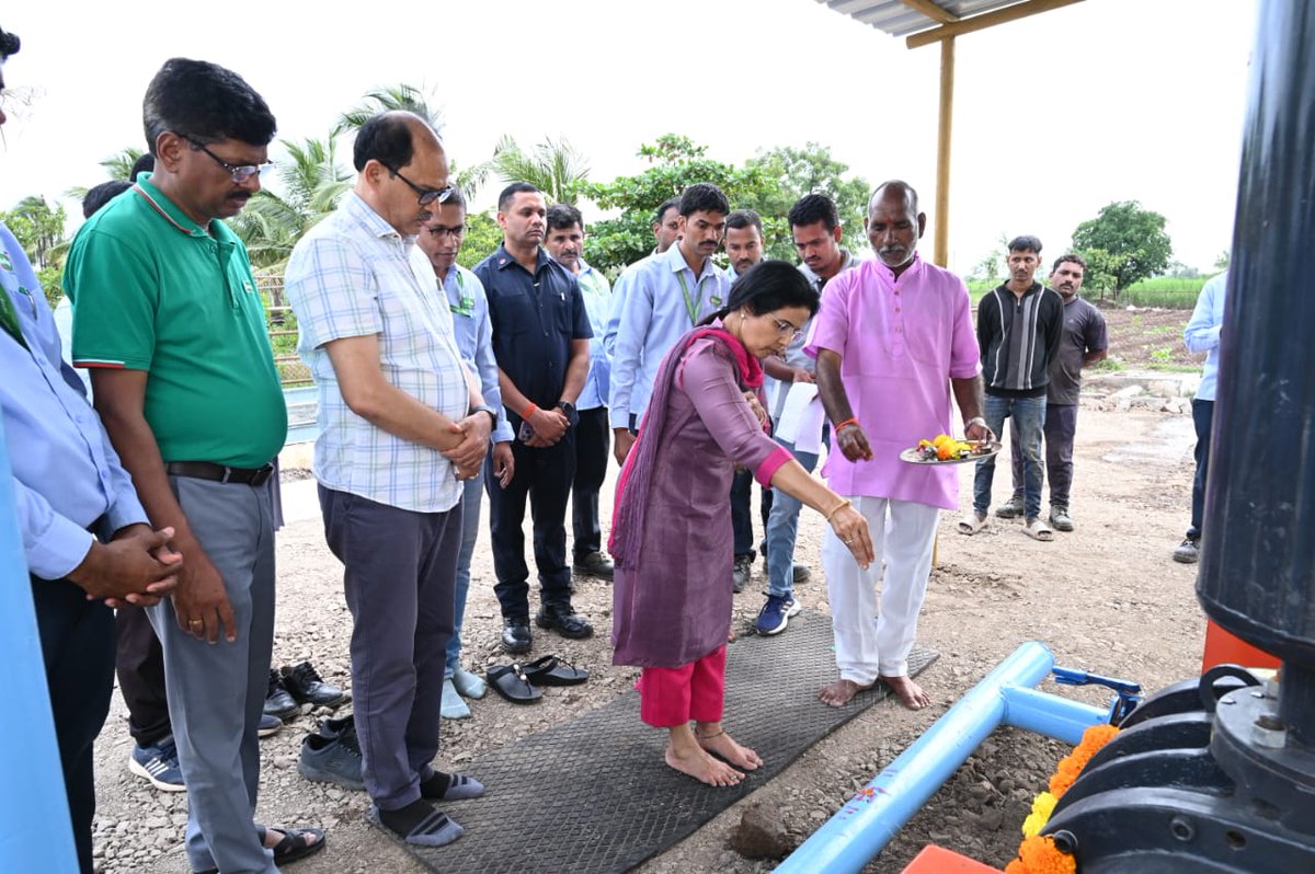 ManagingTrustee's tweet image. Had the privilege of inaugurating the upgraded Effluent Treatment Plant (ETP) and the newly established Container Cold Room at the Sangvi Plant, Maharashtra — a significant step forward in enhancing operational efficiency and environmental sustainability.

Appreciate the…
