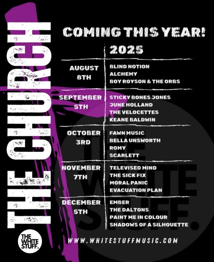 June Holland (@juneholland_) on Twitter photo 📣 GIG ANNOUCEMENT 📣
So excited to announce that I’ll be playing at The Church, Derby with #TheWhiteStuff on 5th September alongside <a href="/TheVelocettes/">The Velocettes Band</a> , Sticky Bones Jones and <a href="/thekeanebaldwin/">Keane Baldwin</a> 🙌
You can grab a ticket through my unique link below 🎟️ :
eventbrite.com/e/tws-presents…
🌞 📣 GIG ANNOUCEMENT 📣
So excited to announce that I’ll be playing at The Church, Derby with #TheWhiteStuff on 5th September alongside <a href="/TheVelocettes/">The Velocettes Band</a> , Sticky Bones Jones and <a href="/thekeanebaldwin/">Keane Baldwin</a> 🙌
You can grab a ticket through my unique link below 🎟️ :
eventbrite.com/e/tws-presents…
🌞
