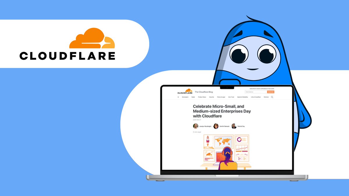 #TechInsights: #Flotiq featured by <a href="/Cloudflare/">Cloudflare</a> on #MSMEDay 2025!🌍
Proud to stand among global innovators helping MSMEs thrive.
🔗 See how entrepreneurs worldwide turn ideas into impact: blog.cloudflare.com/celebrate-micr…
#HeadlessCMS #Cloudflare #SaaS #Startups #API