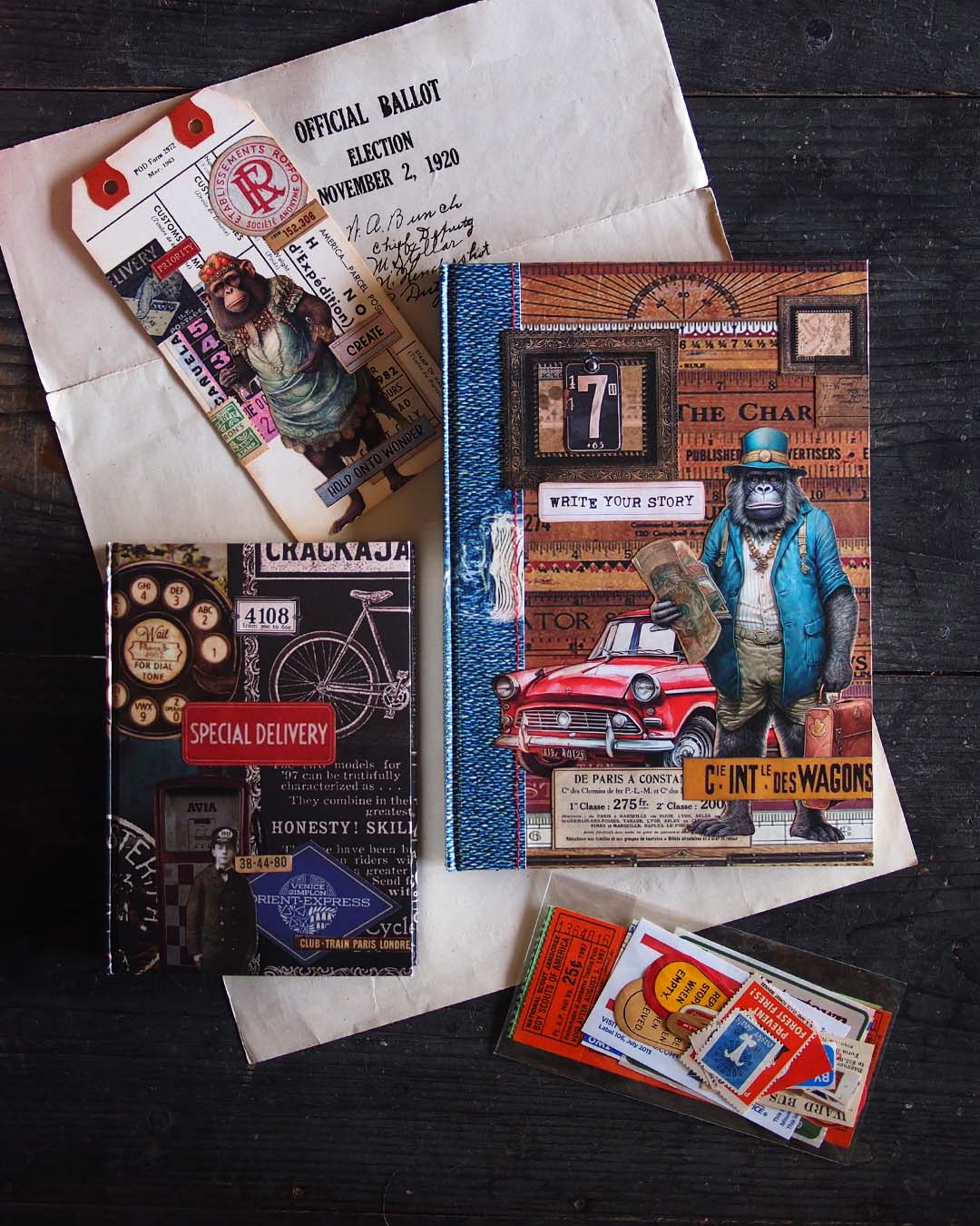 １点もの♡ジャンクジャーナル【現品をもってジャーナルの販売を終了致します】 THINGS 'N' THANKS on X: 
