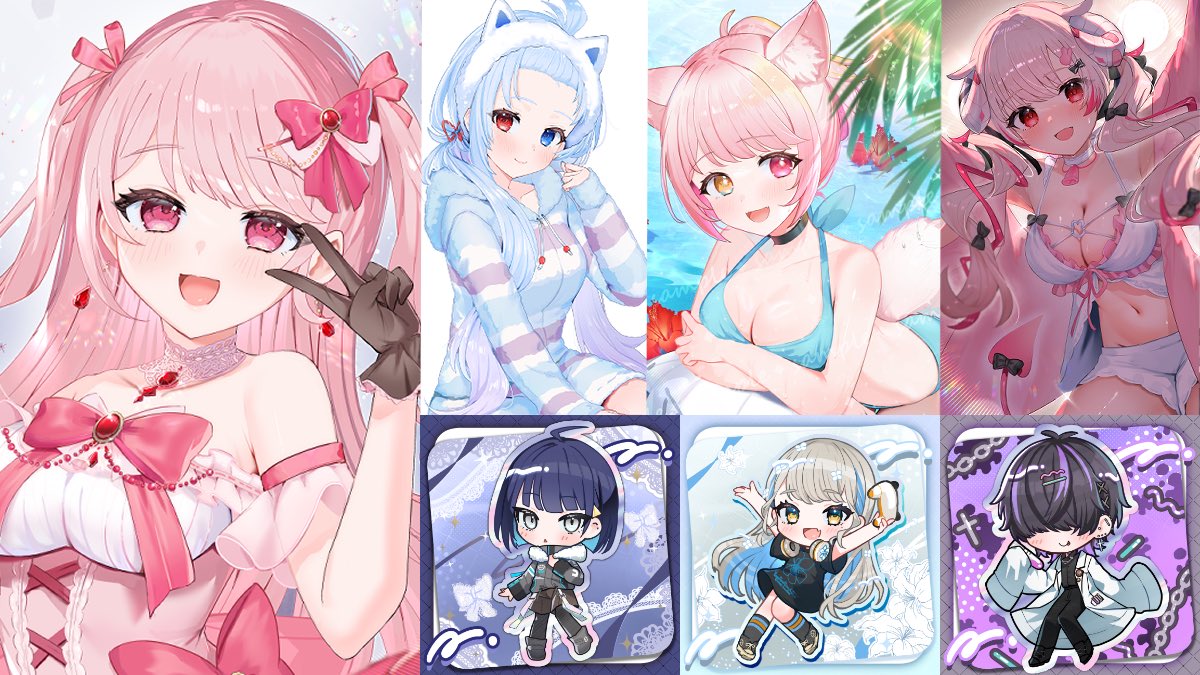 neco1mi's tweet image. 【ご依頼募集中】🐈
最短7月末納品可能です!
一枚絵、SDイラストなど企業様、活動者様問わず募集しております!
女の子の柔らかな表情や、少し色っぽい雰囲気を描くのが好きです🖋
ご連絡はDMか📩【neco1mi3@gmail.com】まで
お気軽にご相談ください⭕️
#イラスト依頼 #有償依頼