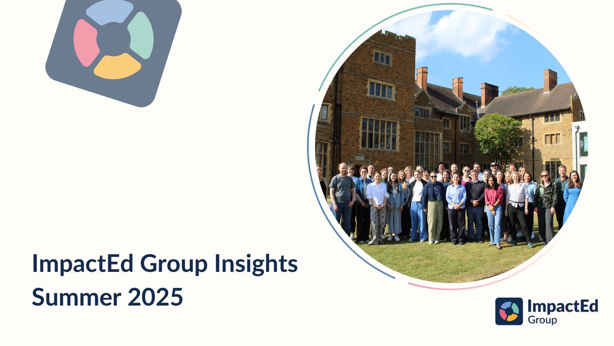 Check out our newest newsletter - it's live now!

ImpactEd Group Insights Summer 2025

What is in this newsletter?
🔹Beyond the agenda: Is trust and school governance ready for what’s coming?
🔹Understanding attendance: Latest insights from a growing cohort
🔹The people behind