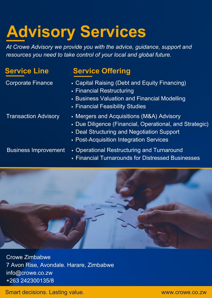 Specialised Expertise. Strategic Impact. Lasting Value.
Whether you are navigating a complex transaction or steering a business toward better days, our advisory team brings precision, insight, and depth. 

We drive clarity in complexity and lasting value with every move.