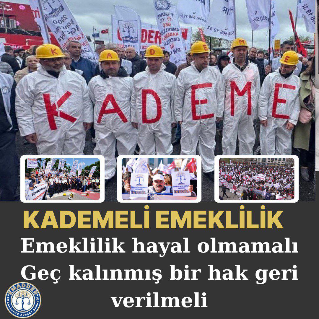 Kaya (@kaya8085) on Twitter photo Bizimkisi Bir ADALET Mücadelesi dir
📢Sorun Çalışma Hayatı
👇👇👇👇👇👇👇👇👇
📢Çözüm Akranlar arası
KADEMELİ Emeklilik Hakkı ‼️
#YeniYasaKademeOlmalı
<a href="/EmadDernegi/">EMEKLİLİKTE ADALET DERNEĞİ ⚖️</a> Bizimkisi Bir ADALET Mücadelesi dir
📢Sorun Çalışma Hayatı
👇👇👇👇👇👇👇👇👇
📢Çözüm Akranlar arası
KADEMELİ Emeklilik Hakkı ‼️
#YeniYasaKademeOlmalı
<a href="/EmadDernegi/">EMEKLİLİKTE ADALET DERNEĞİ ⚖️</a>