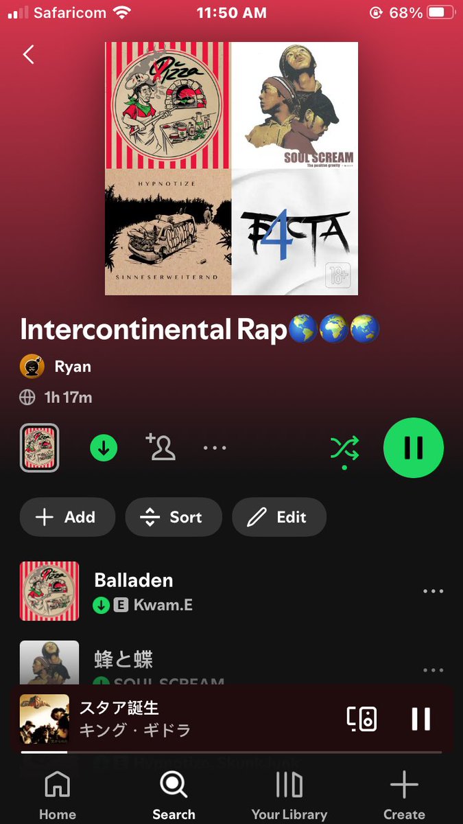 On a musical journey rn