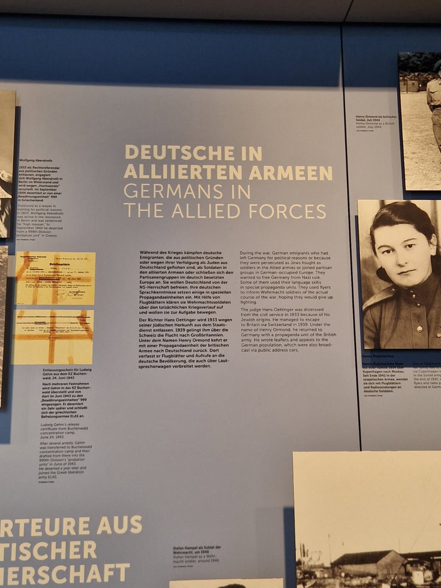 Mój doktorant podesłał mi właśnie zdjęcie z ekspozycji z berlińskiego Muzeum Niemieckiego Ruchu Oporu z okresu II wojny światowej. 
Ci to są mistrzami w tę grę.