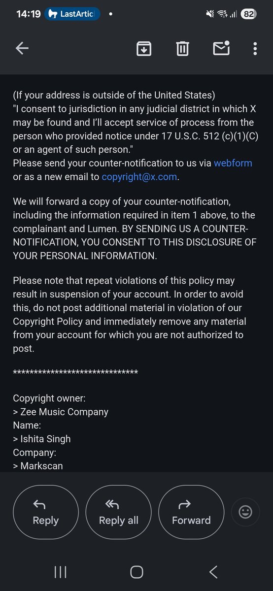Rj_Resham's tweet photo. How can you block my account @ZeeMusicCompany  I received your copyright notice on the tweets and accounts which I do not own is this the way your team works ?  And the songs which I posted were my singing performance in just 1 tweets other accounts I don't own https://t.co/QT9z5Z5J97