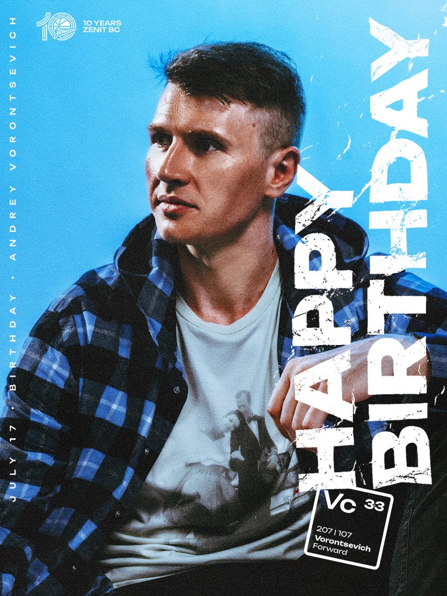 Happy Birthday, Andrey! Wishing a legend nothing but buckets and blessings! 🎉🔥