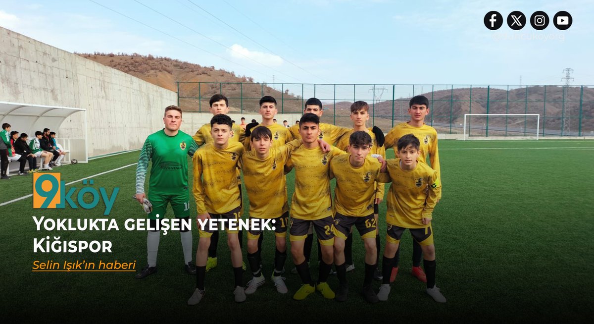 Yoklukta gelişen yetenek: Kiğıspor
Bingöl’ün Kiğı ilçesinde yıllar süren sessizlik, 2020’de kurulan Kiğıspor ile bozuldu. 
Spor sayesinde hayat bulan gençler, sporu bir meslek olarak değil bir çıkış yolu olarak görüyor.
Selin Işık'ın haberi: 
9koy.org/yoklukta-gelis…