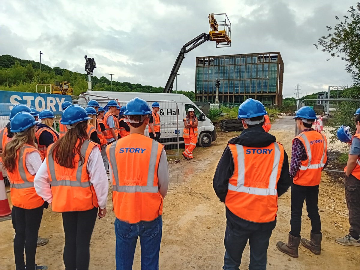 ncpontefract's tweet image. 23 New College Pontefract students joined Story Contracting for a fantastic week of STEM-focused work experience. They explored various departments, gaining insight into careers in the industry. Huge thanks to Team Story for inspiring and supporting our students!