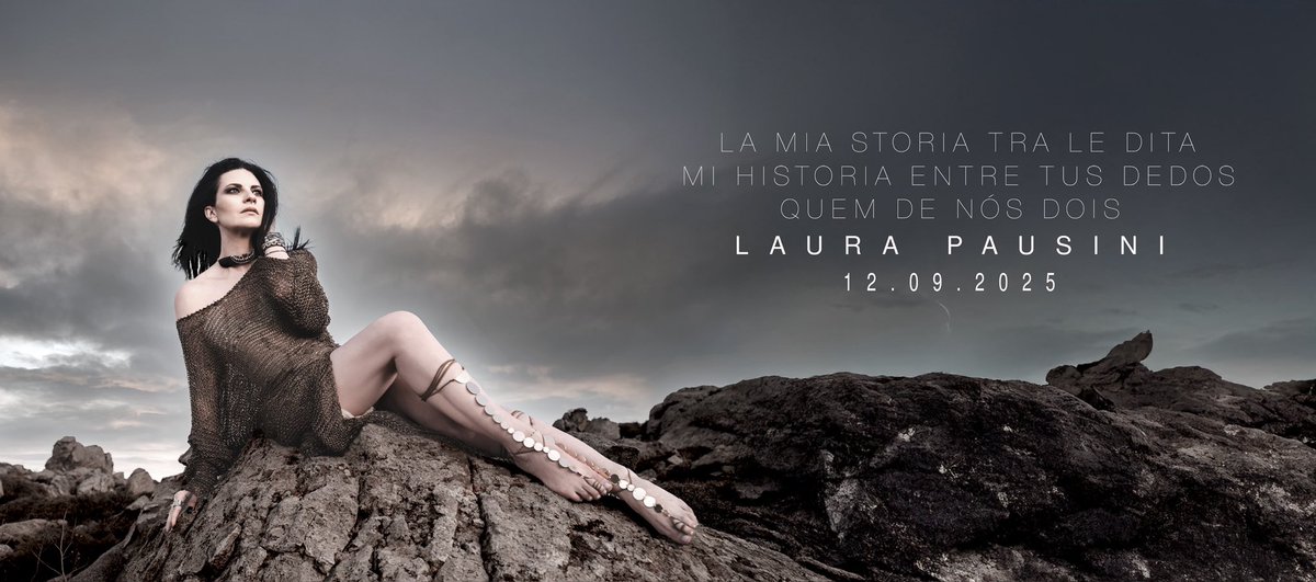 LauraPausini's tweet image. LA MIA STORIA TRA LE DITA
MI HISTORIA ENTRE TUS DEDOS
QUEM DE NÓS DOIS
NEW SINGLE. OUT SEPTEMBER 12.
(1994 - Gianluca Grignani)
PRE-SAVE HERE: laurapausini.lnk.to/pre-save