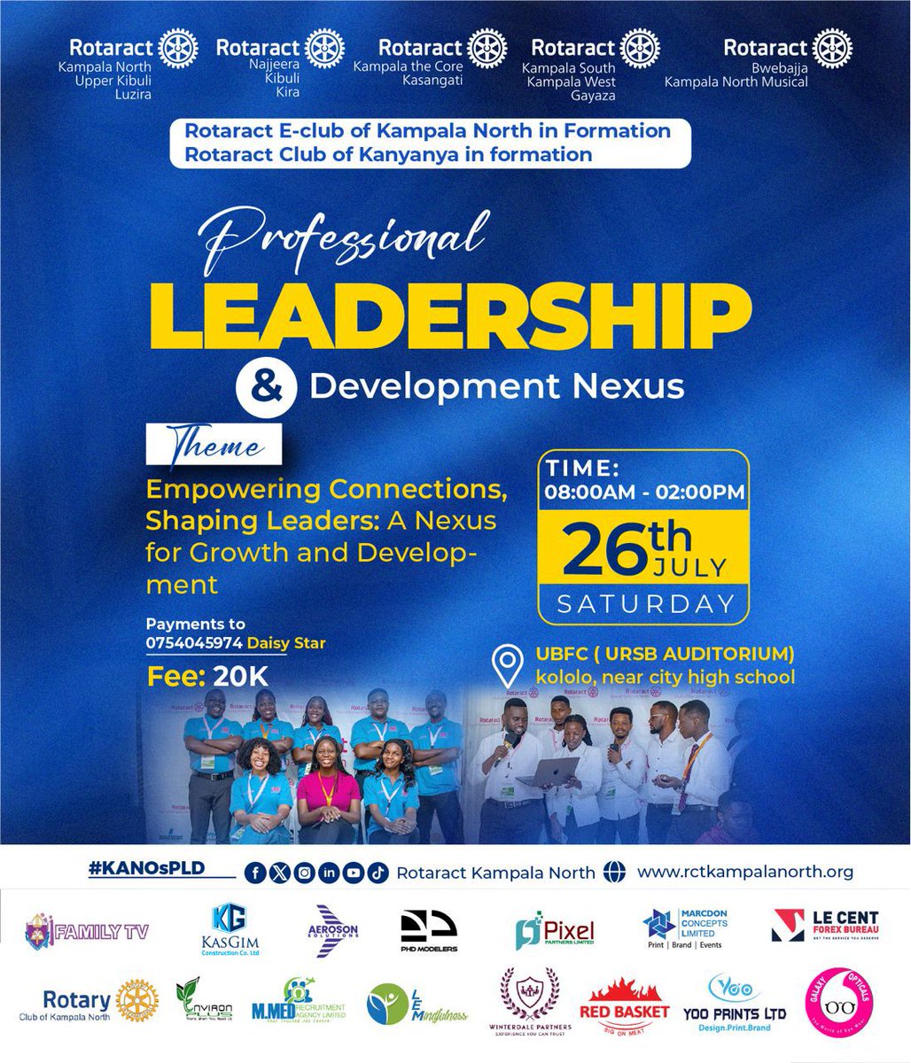 ekampalanorth's tweet image. The Saturday of 26th July 2025, we look forward and very energized to an inspiring gathering of young professionals, emerging leaders, and visionaries committed to growth, purpose, and meaningful impact.
At the heart of this experience it's more than just conversational…