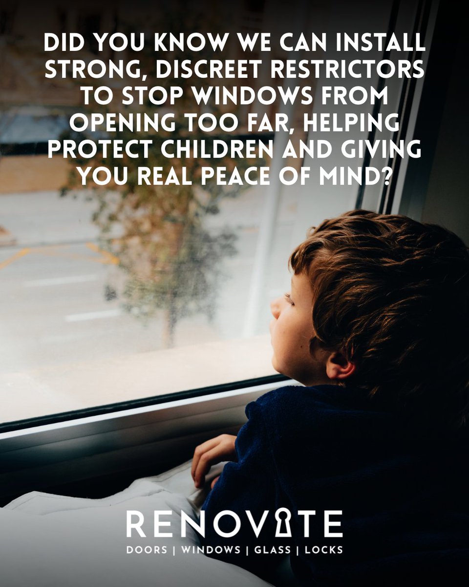 Accidents can happen in a second - but with window restrictors, you can keep your family safe.

✅ Quick, professional installation
✅ Safe homes = happy families
✅ Perfect for family homes and rental properties

Don't leave it to chance 📞0113 808 2899

#leeds #yorkshire
