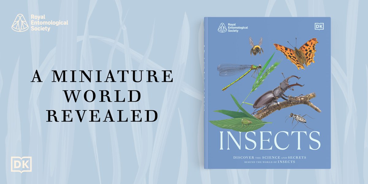RoyEntSoc's tweet image. Written by our RES members, #RESInsects is a comprehensive exploration of the world of insects, perfect for experts and non-experts, put together in a beautifully illustrated book.
10% off for RES Members. Get your copy today 🔽
royensoc.co.uk/shop-merchandi…
@dkbooks