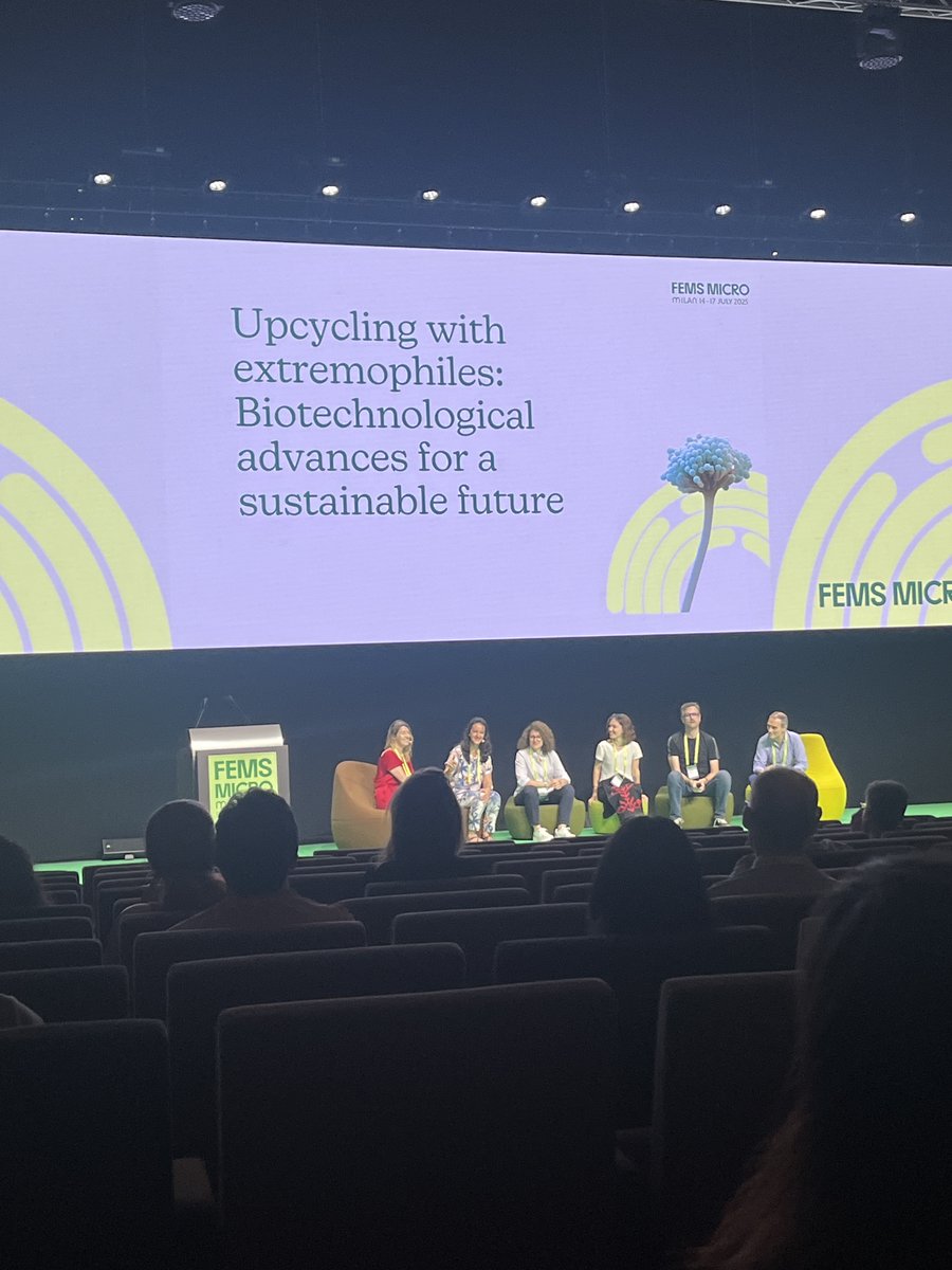 OttoOrtegaM's tweet image. Really happy to be at the kick-off of this session on upcycling with extremomophiles: biotechnological advances for a sustainable future. Looking forward to the discussion. @FEMSmicro @cimab_uacam