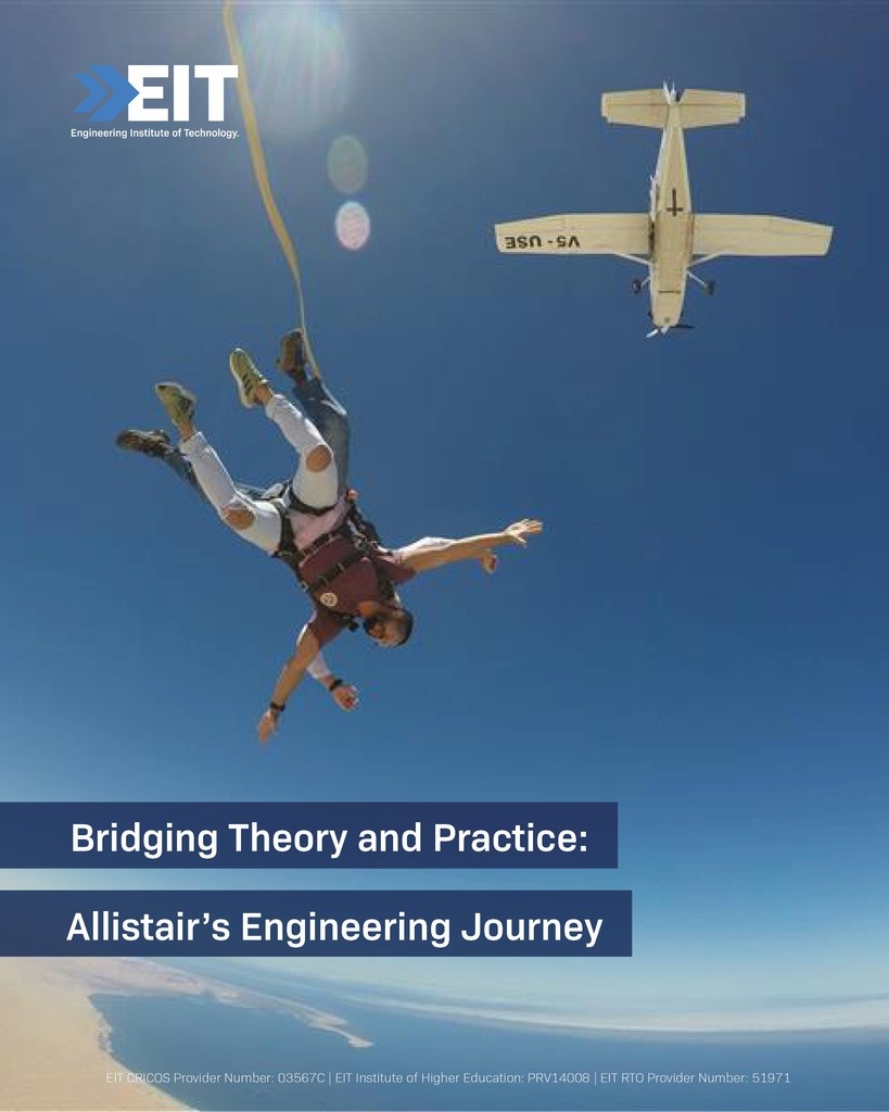 enginstoftech's tweet image. 🌟 Student Spotlight: Allistair Marihano Clarke

Read Allistair’s full story here: EngInstTech.short.gy/5EYemP

#EITAlumni #RoboticsAndMechatronics #AutomationEngineering

EIT CRICOS Provider Number: 03567C | EIT Institute of Higher Education PRV14008 | EIT RTO Provider Number: 51971