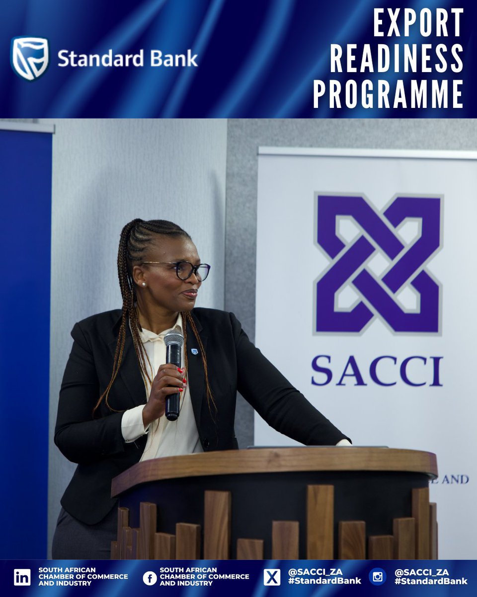 SACCIza's tweet photo. Scenes from this Morning's session at the Export Readiness Programme #StandardBank #StandardBankSA #ExportReadiness #SouthAfrica https://t.co/kpeJKlV9QF