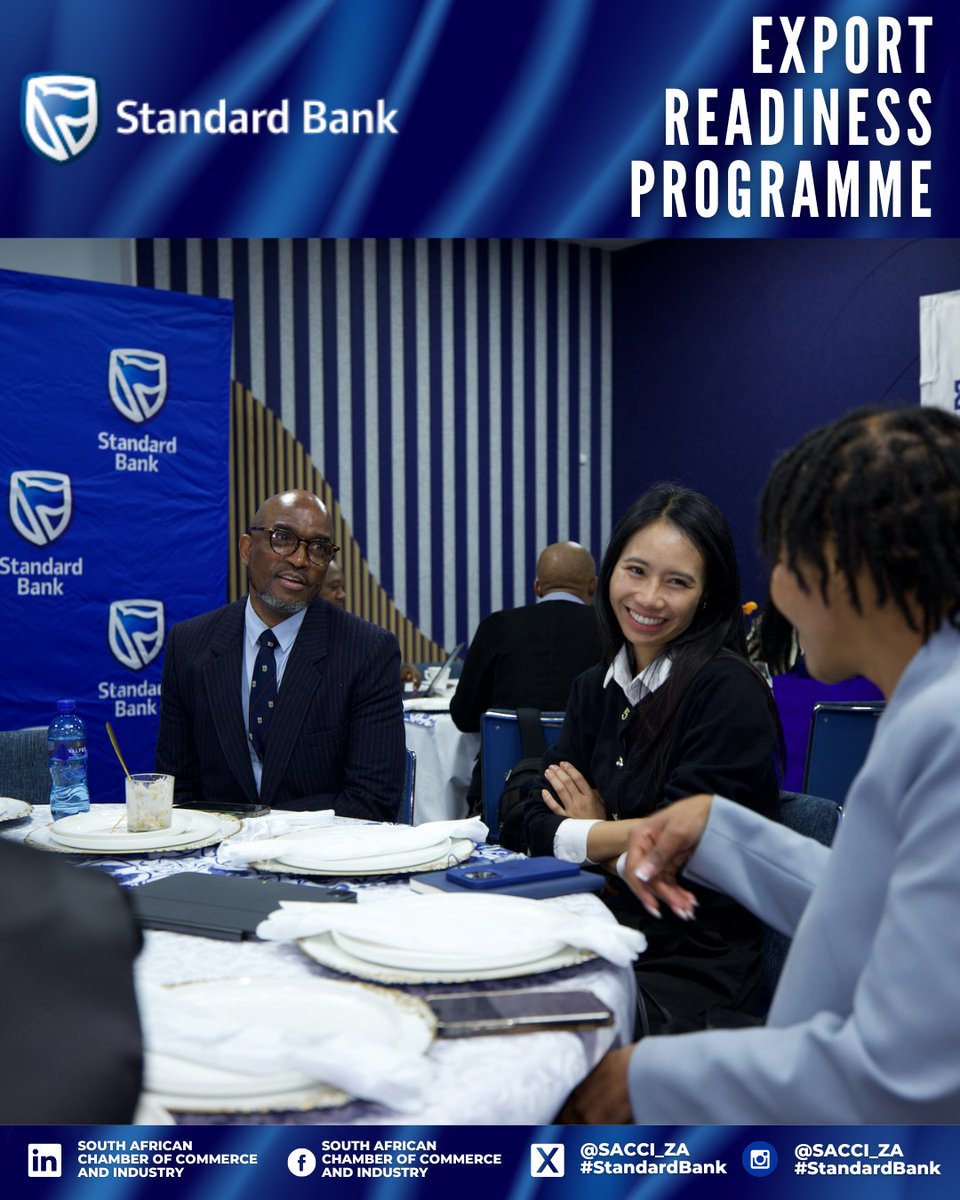 SACCIza's tweet photo. Scenes from this Morning's session at the Export Readiness Programme #StandardBank #StandardBankSA #ExportReadiness #SouthAfrica https://t.co/kpeJKlV9QF