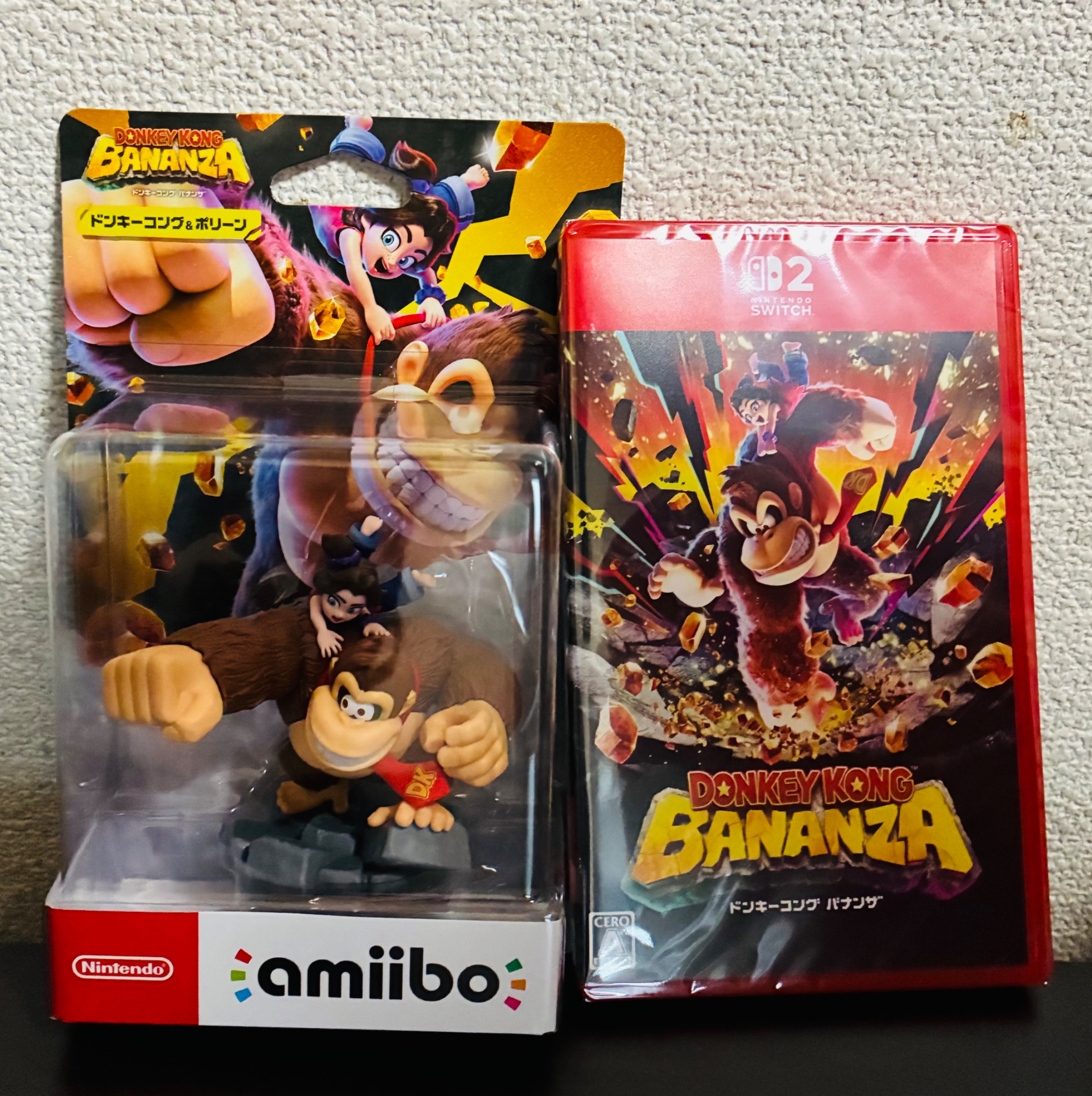 ドンキーコングバナンザ DONKEY KONG BANANZA & amiibo