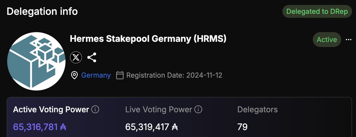 Wiiinnie's tweet image. Finally updated my #cardano dRep data to show my profile icon and pool ticker... 😅 #ada #hrms $ada #crypto #governance