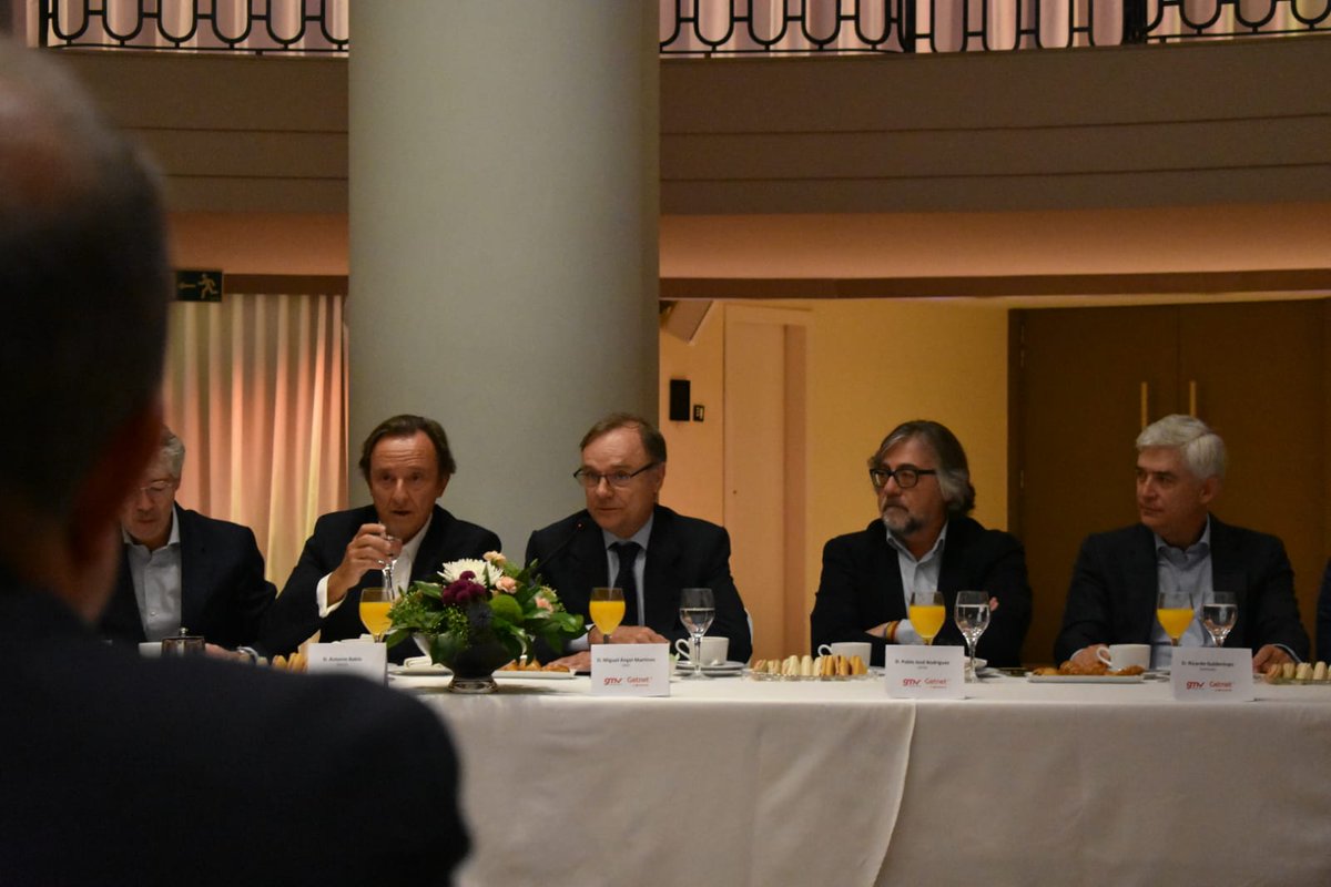 🚍 Hoy hemos celebrado un desayuno para directivos con Alfonso Sánchez Vicente, director gerente de <a href="/EMTmadrid/">EMT Madrid</a>, acompañado por <a href="/infoGMV_es/">GMV</a>  y #GetNet

#MovilidadSostenible #Madrid