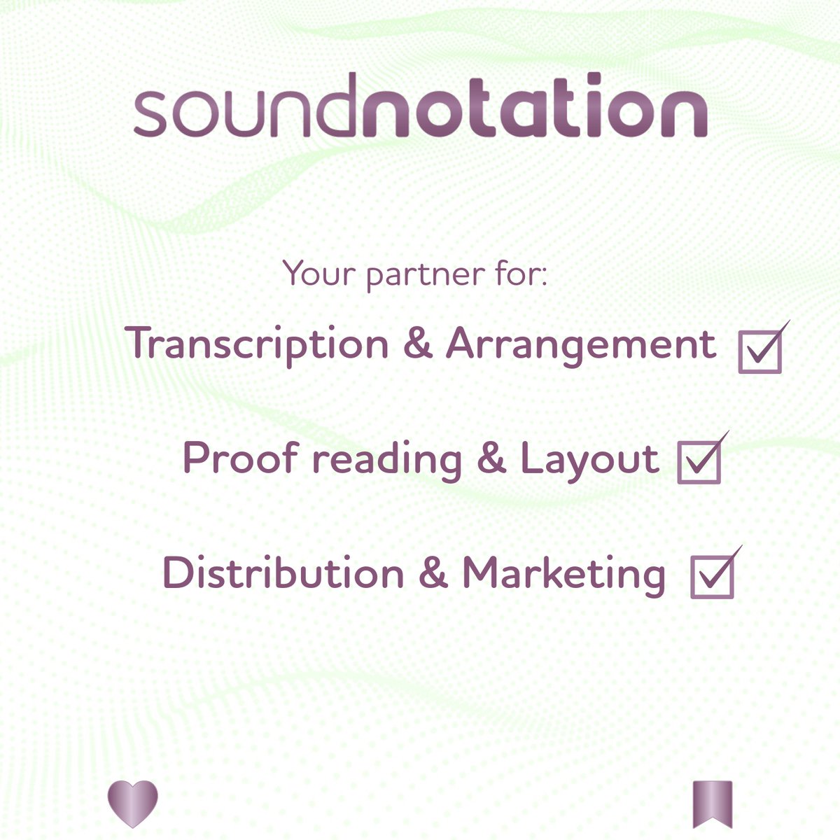 soundnotation's tweet photo. What do you do? ✅
How do you do it? ✅
And the big question: "Do you use AI?" 🤖
Here’s the answer. And if you want to see it yourself, use the code #SOUND20SUMMER and enjoy a professionally crafted sheet music piece. Let the music speak! 🎼 https://t.co/5GFHVw23kf