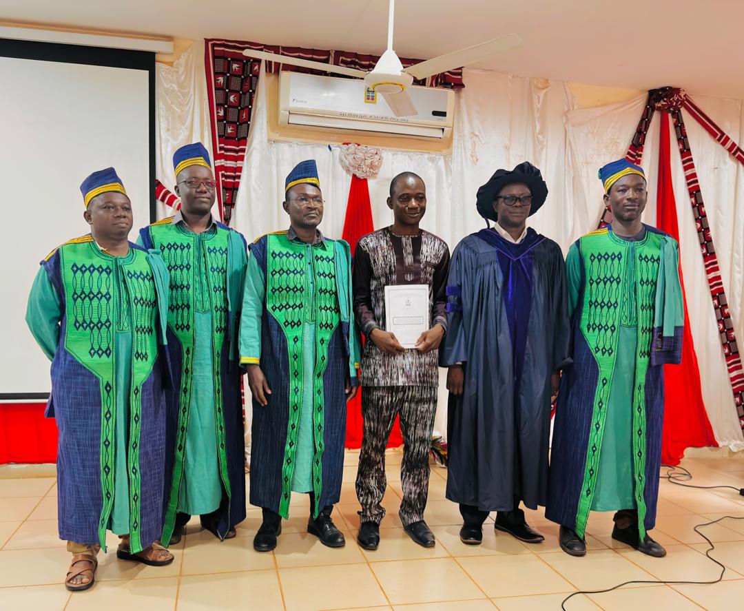 melatagia's tweet photo. Congratulations, Dr. Go Issa Traore! The @asdsafrica   proudly count one more scientific expert in Natural Language Processing for African Languages from  University of Nazi-Boni  (Burkina Faso)  #NLP #AfricanLanguages https://t.co/zCa4mrNO61