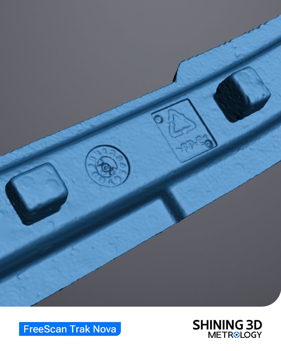 Shining3D's tweet image. 📶FreeScan Trak Nova brings a new level of efficiency to scanning large parts like this rear sheet metal panel—with its wireless, multi-functional dynamic tracking system, there's no need for markers.
🔗 See the scan in action: hubs.ly/Q03tLg700
#3DScanning #Automotive