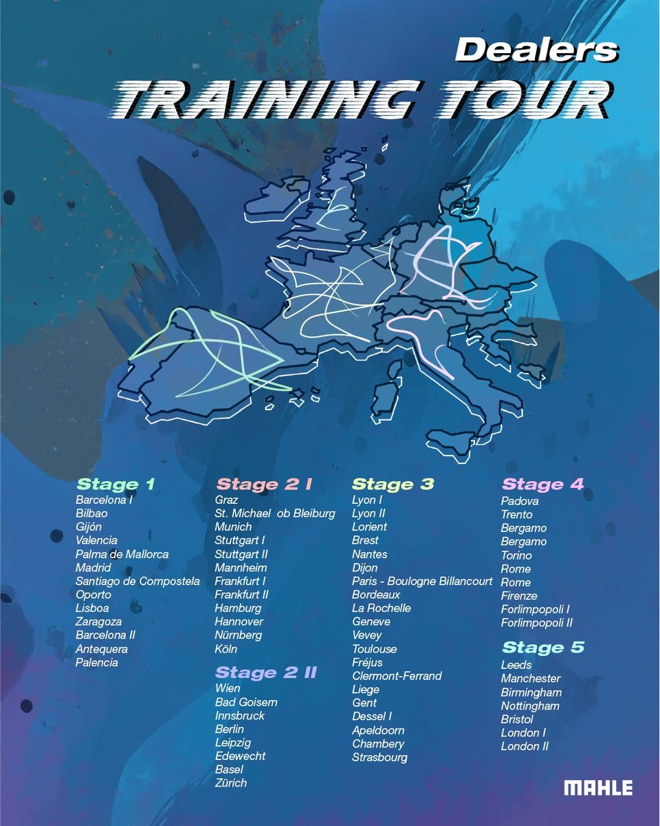 MAHLE SmartBike Systems has announced the 2025 edition of its Smart Trainings program, set to kick off in October with 70 in-person sessions scheduled across Europe.

bikebiz.com/mahle-announce…