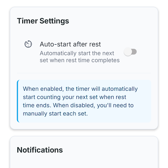 SetFlowApp's tweet photo. Built a workout app that’s way more detailed than the usual.
→ Log every single rep
→ Add your own exercises
→ Rest timer included
→ Fully configurable workout builder

Testing now — want to join the first wave? https://t.co/DVkbuhT8Km