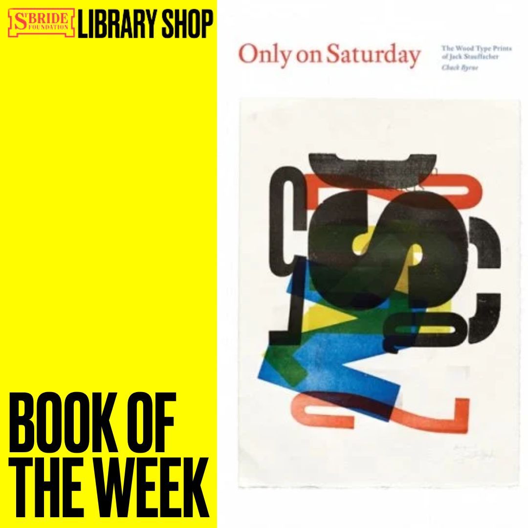 📚 Book of the week: Only on Saturday by Jack Stauffacher, Edited by Chuck Byrne.
A master of type, a poet of form—Jack Stauffacher turned letters into bold, abstract art. 

Available on our Bookshop page via our website 🔗 uk.bookshop.org/p/books/only-o… 

#bookoftheweek #typographyart