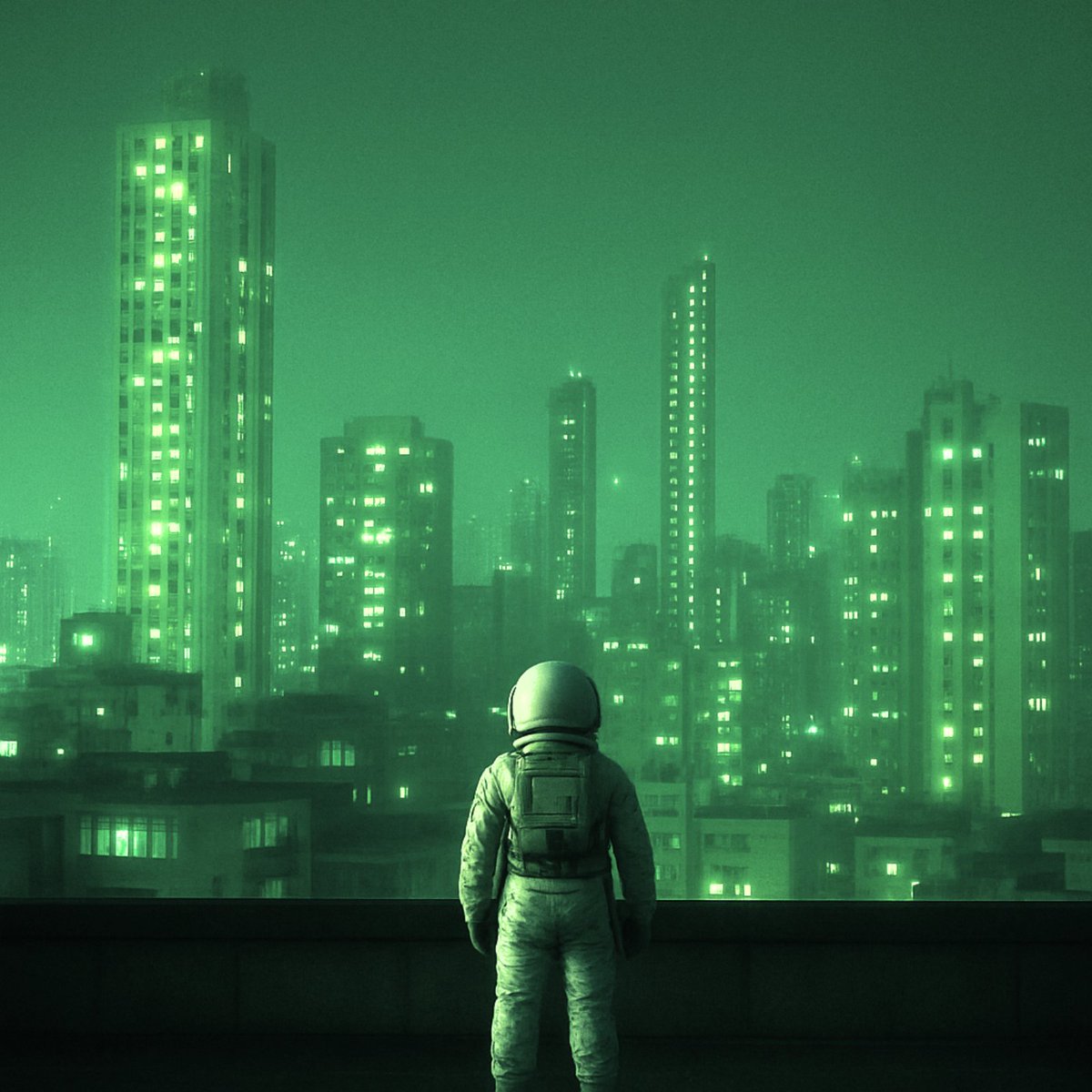okx's tweet photo. Green as far as eyes can see 🟢🏙️ https://t.co/dcxCz7D5UI
