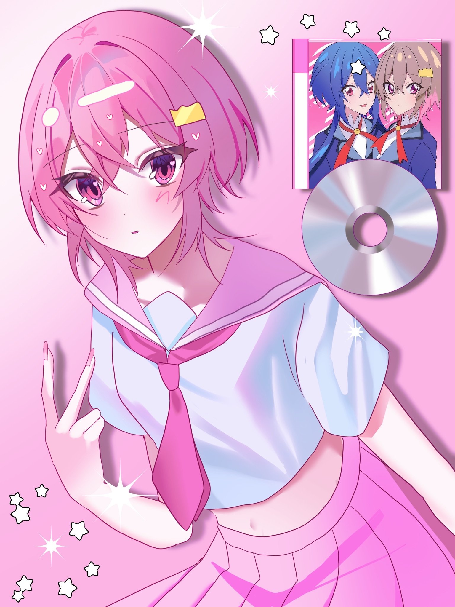 紫音　手描きイラスト　リクエスト 水月 on X: 