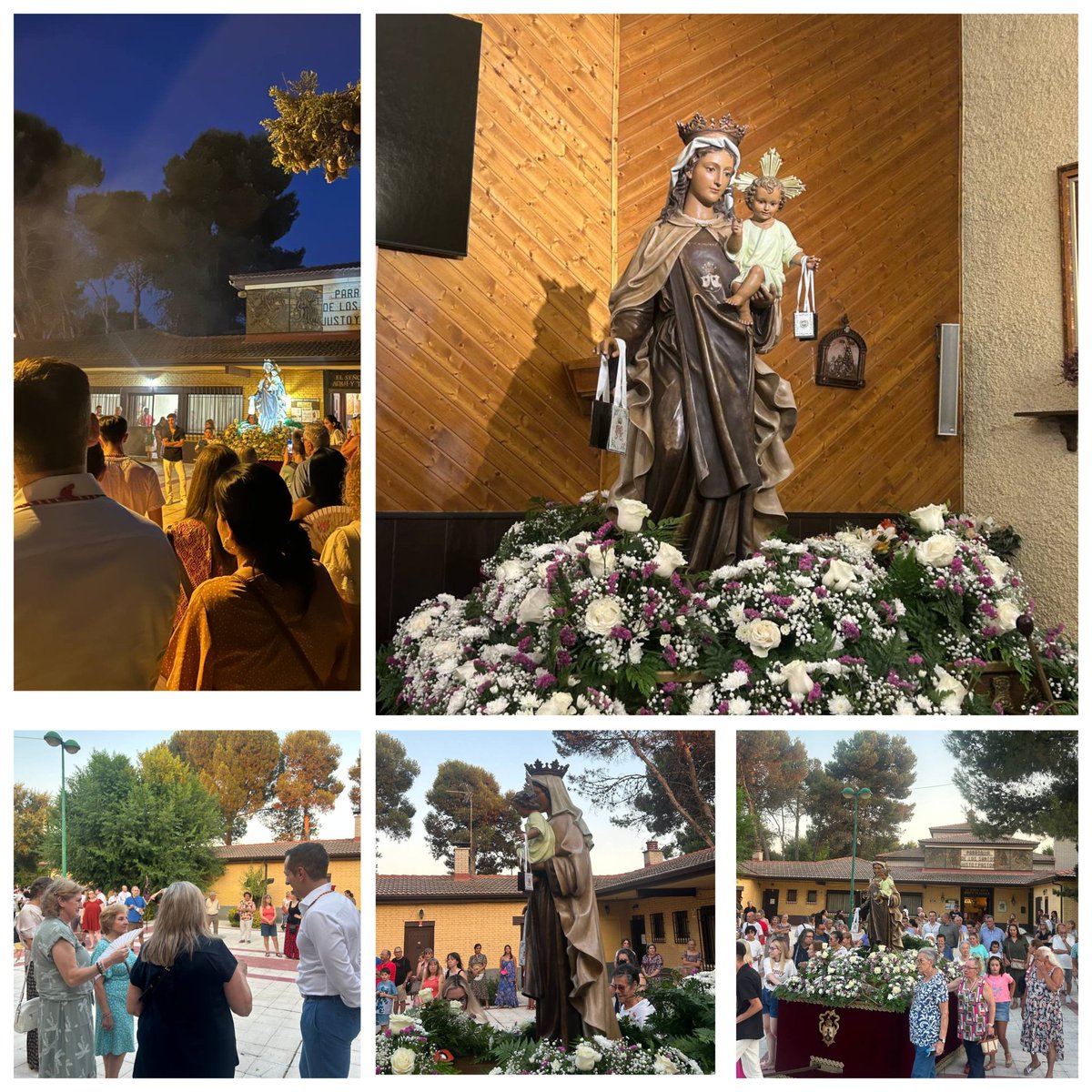 AJMesaGarrido's tweet image. Ayer celebramos en Perales del Río la Virgen del Carmen, en la Misa y posterior procesión por las calles del barrio.
Un año más compartiendo devoción y tradición con los vecinos de Perales en esta fecha tan arraigada.