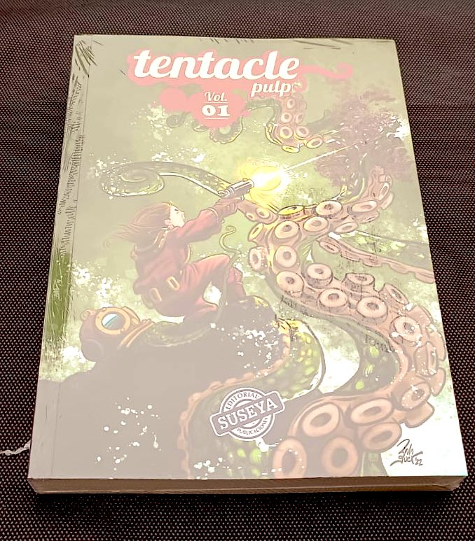 Tentacle Pulp (@tentaclepulp) on Twitter photo Tentacle Pulp Volumen 1 está YA en el <a href="/festivalcelsius/">Celsius 232</a> 😎😎😎
Buscadlo en el stand de SUSEYA 📣📣📣
#celsius2025 #relatosIncreíbles Tentacle Pulp Volumen 1 está YA en el <a href="/festivalcelsius/">Celsius 232</a> 😎😎😎
Buscadlo en el stand de SUSEYA 📣📣📣
#celsius2025 #relatosIncreíbles