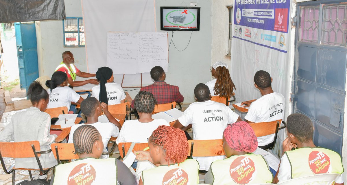 Jijenge Youth Organization (@jijengeyouthorg) on Twitter photo We had the opportunity to visit <a href="/MandelaTb/">Nelson Mandela TB HIV Community Information CBO</a>, where we witnessed firsthand the impactful work they’re doing to raise awareness and fight stigma in the community.
Special thanks to Mr. Okioma Eric for the professional guidance and insights. We look forward to future collaborations. We had the opportunity to visit <a href="/MandelaTb/">Nelson Mandela TB HIV Community Information CBO</a>, where we witnessed firsthand the impactful work they’re doing to raise awareness and fight stigma in the community.
Special thanks to Mr. Okioma Eric for the professional guidance and insights. We look forward to future collaborations.