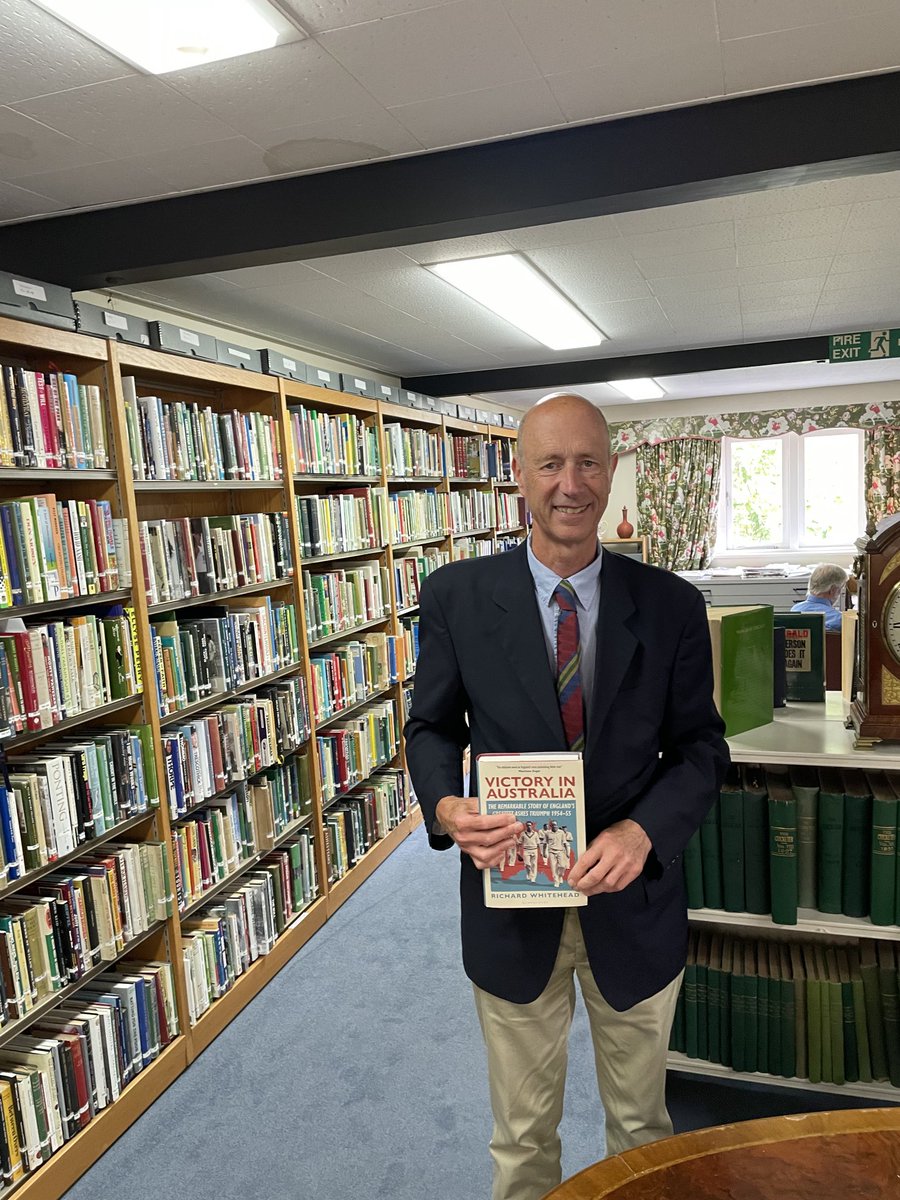 Richard Whitehead (@rwhitehead61) on Twitter photo What an honour at <a href="/HomeOfCricket/">Lord's Cricket Ground</a> on Sunday to be asked by the redoubtable <a href="/archivist_al/">Alan Rees</a> to sign the library copy of Victory in Australia. A huge thrill. <a href="/BloomsburySport/">Bloomsbury Sport</a> #Lords #newbooks #cricket What an honour at <a href="/HomeOfCricket/">Lord's Cricket Ground</a> on Sunday to be asked by the redoubtable <a href="/archivist_al/">Alan Rees</a> to sign the library copy of Victory in Australia. A huge thrill. <a href="/BloomsburySport/">Bloomsbury Sport</a> #Lords #newbooks #cricket