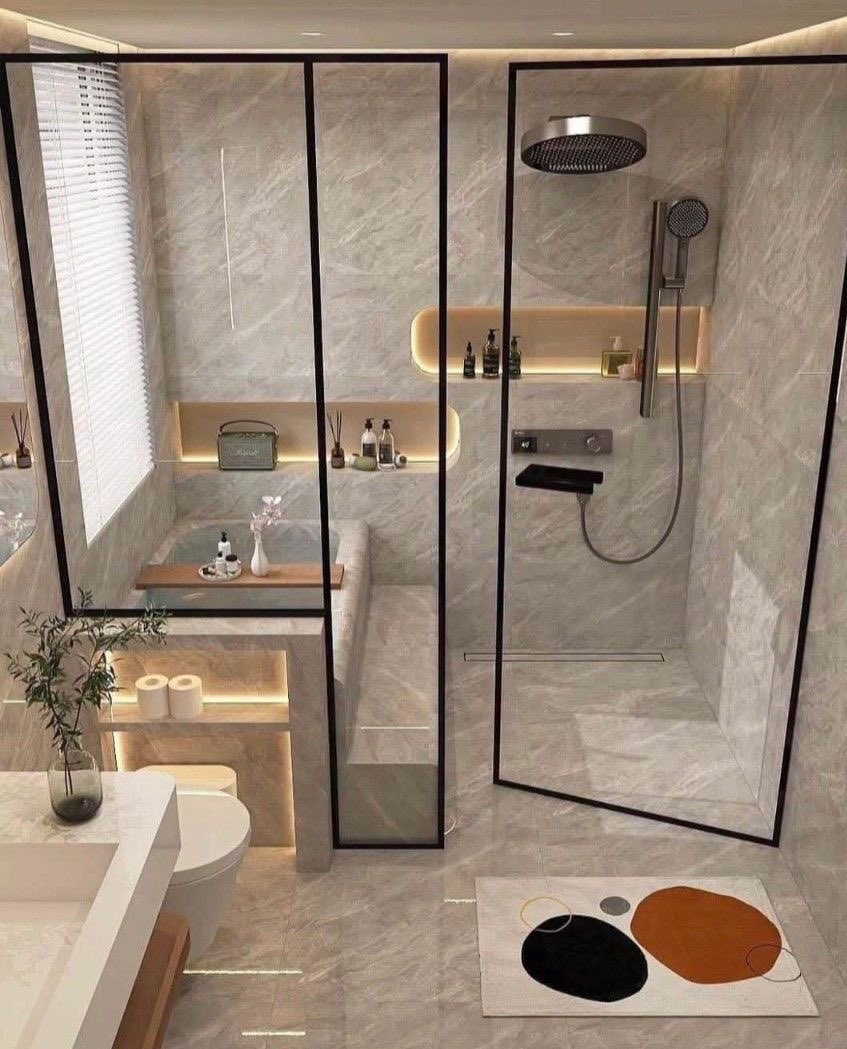 INTERIORPORN1's tweet photo. Modern bathroom https://t.co/ae4AiPaAbS