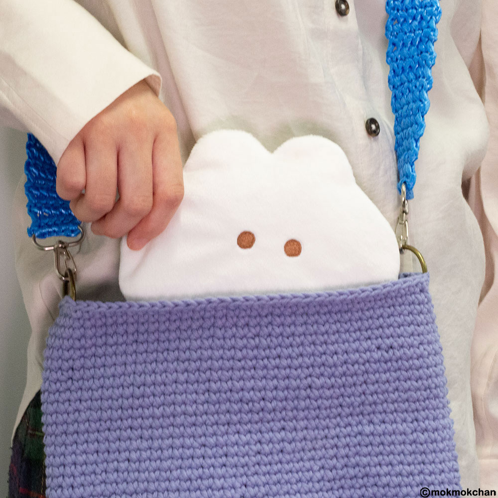 8月新発売商品のご紹介】 「#もくもくちゃん ふわふわポーチ」 あなた
