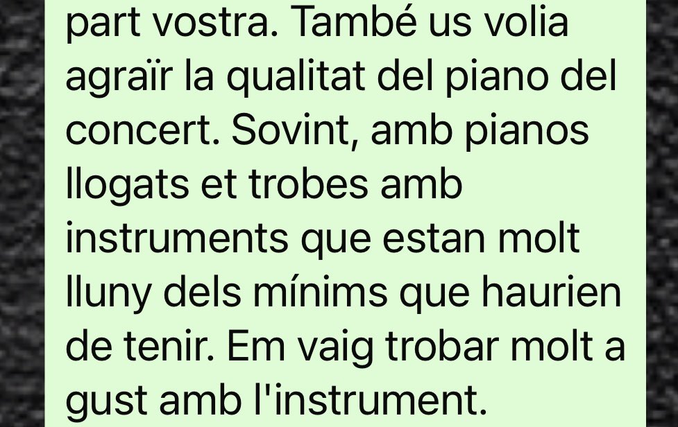 El reietó de casa no falla mai.