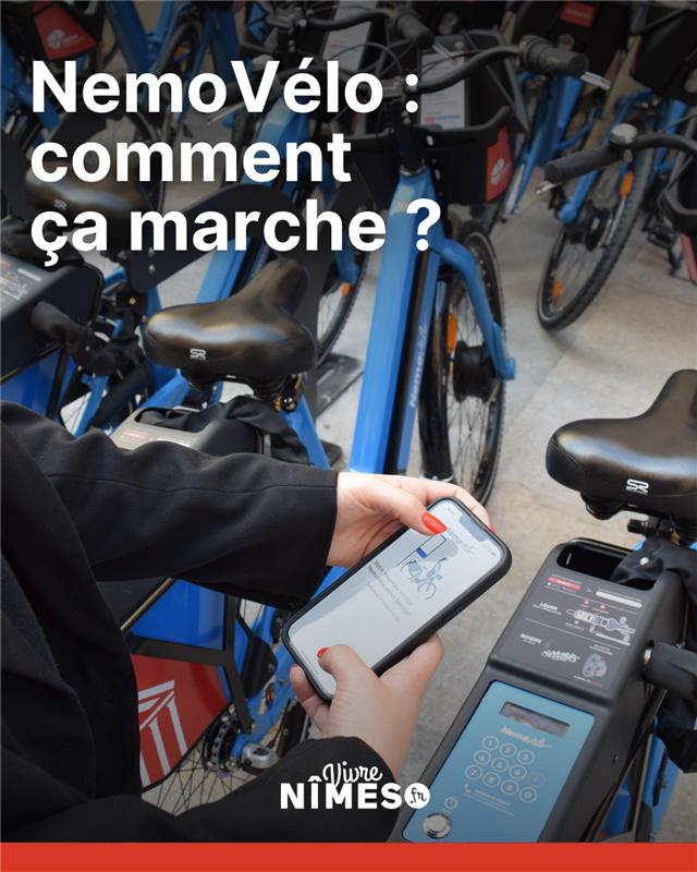 nimes's tweet image. 🚴♂️ NemoVélo : comment ça marche ?
😀 La rédaction de Vivre Nîmes a testé les nouveaux vélos électriques en libre-service de Nîmes Métropole
Petit guide pratique 👉 swll.to/sCVSGiH
