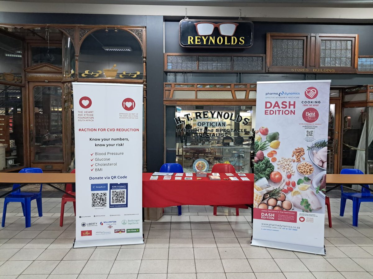 Our Johannesburg team setting up at Wits University for their  NGO awareness campaign.🧠❤

#StrokeActionNow #HSFSA #CVDREDUCTION