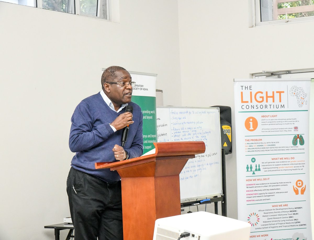 Publishing research in reputable journals is not just an academic pursuit; it's a demonstration of accountability, a tool for policy influence, and a platform to showcase Kenya’s leadership in ending TB - Prof. Jeremiah Chakaya <a href="/LIGHTonTB/">The LIGHT Consortium</a> <a href="/ReSoKenya/">The Respiratory Society of Kenya.</a> <a href="/CHSKenya/">CHS</a> <a href="/Amref_Kenya/">Amref Health Africa in Kenya</a>