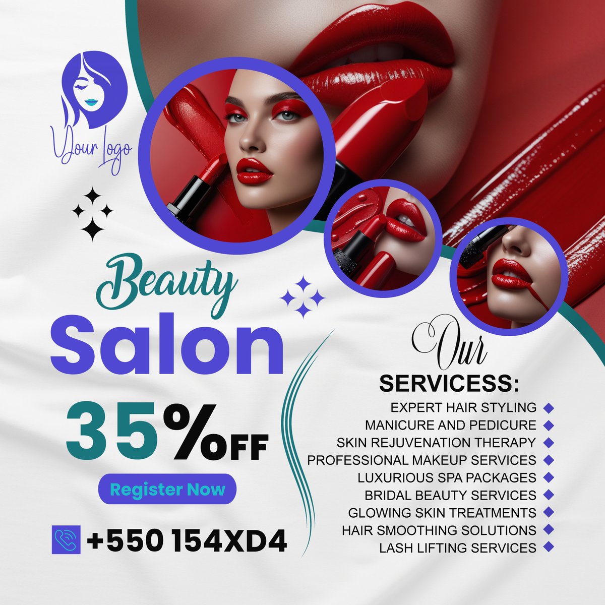 Beauty salon social media post design #beauty #beautycare #beautysalon #BeautySalonVibes #beautycaselampu #makeup #makeupgoals   

Are you thinking to create social media design or are you thinking to reach your traffic more…. If you have a project.
 Let’s make a conversation