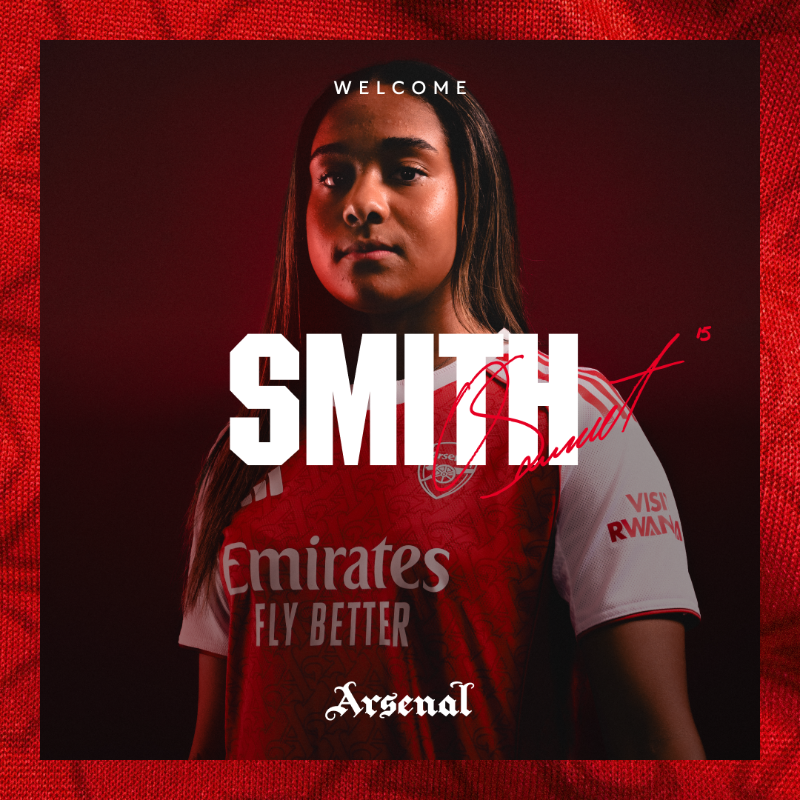 ArsenalWFC's tweet photo. Welcome to The Arsenal, Olivia Smith 🤩